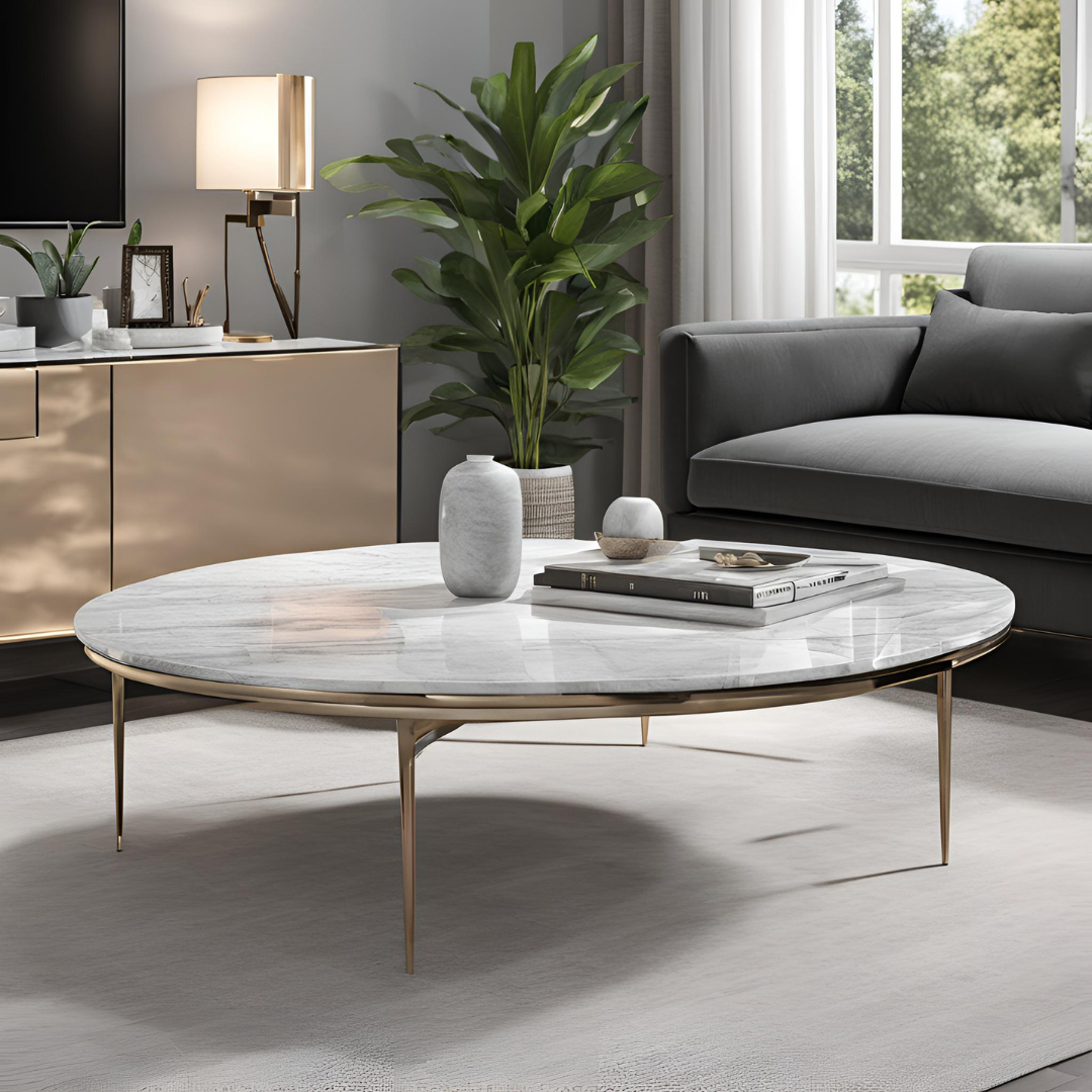 table basse en marbre à cannes alpes maritimes