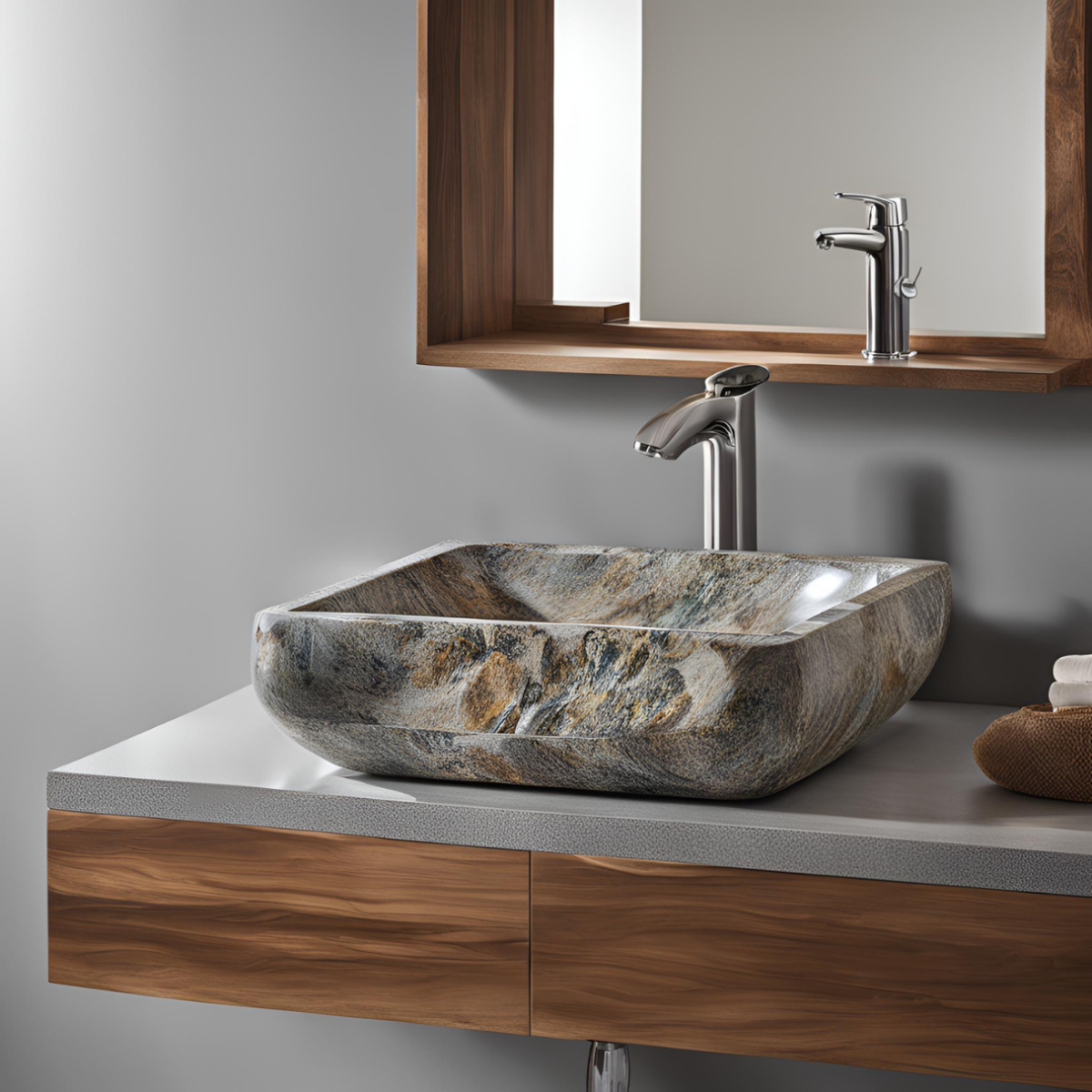 société de marbrerie vasque en granit bleu bahia salle de bain à draguignan 83300 dans le var