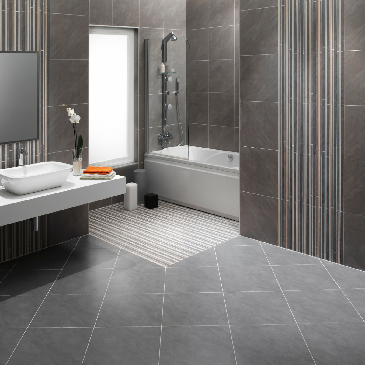Marbrerie pour la conception d’une salle de bain en pierre d’ardoise à Fréjus 83600